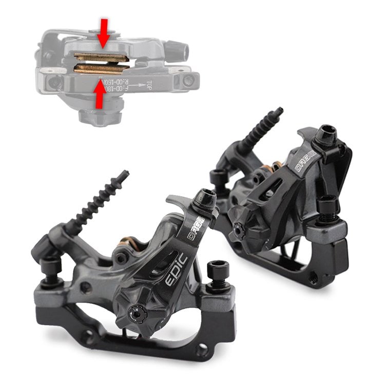 Epic Dualforce Mekanik Disk Çift Pistonlu Bisiklet Kaliper Seti DSC-403