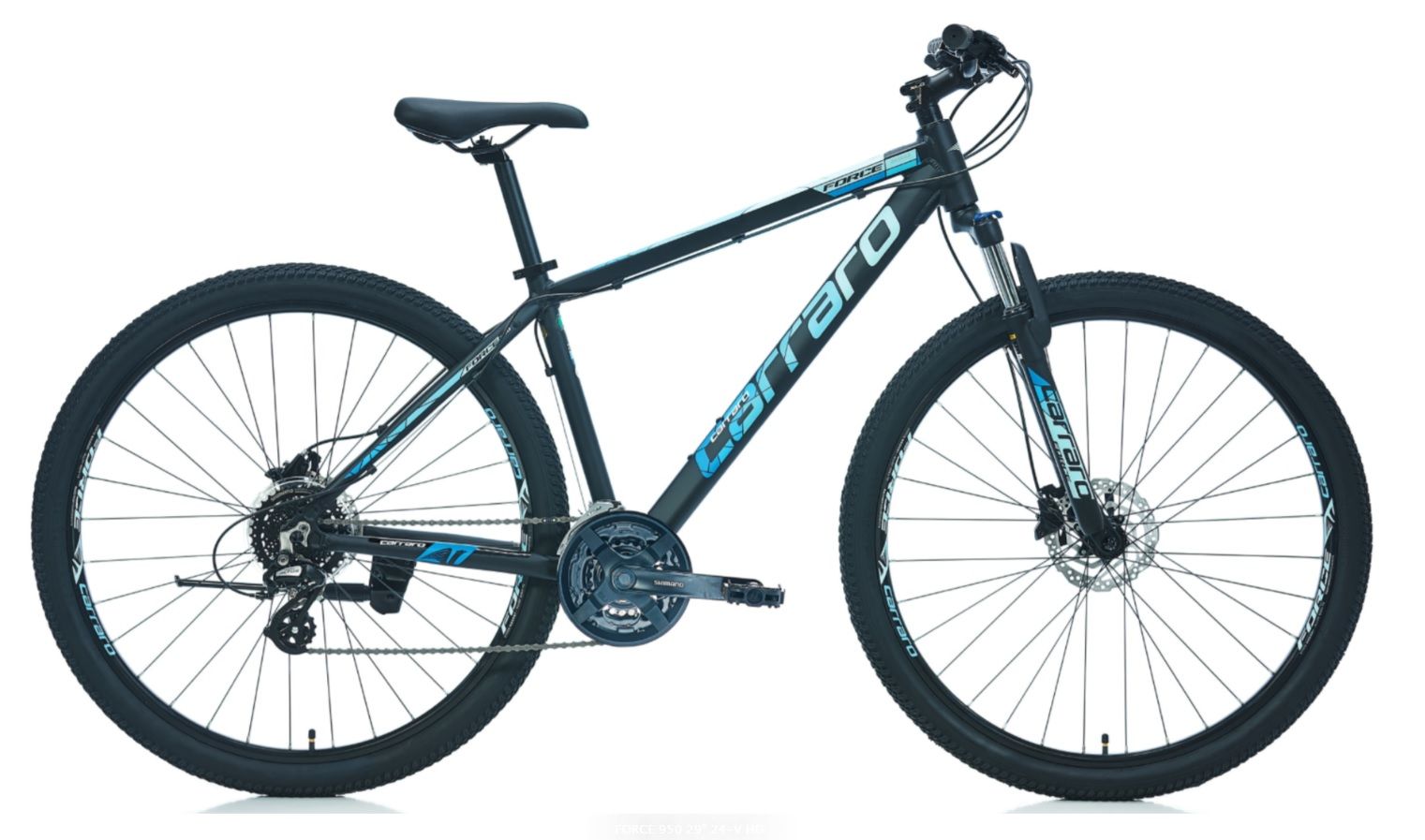 Carraro Force 950 29'' 24-V HD 44 Cm - Mat Siyah / Kırmızı