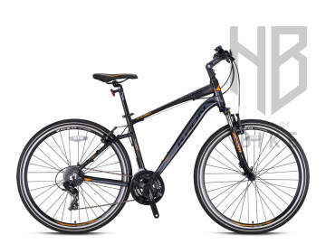 Kron TX150 28'' 24-Vites Trekking Bisiklet - H.Disk Mat Siyah/Kırmızı/Füme - 18'