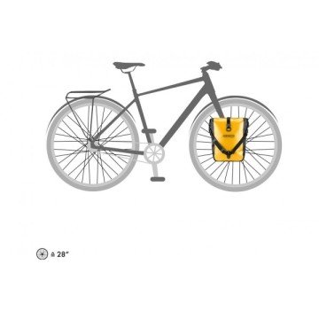 Ortlieb Sport-Roller Classıc Ön Bisiklet Çanta 25L Güneş Sarı-Siyah QL2.1 F6310