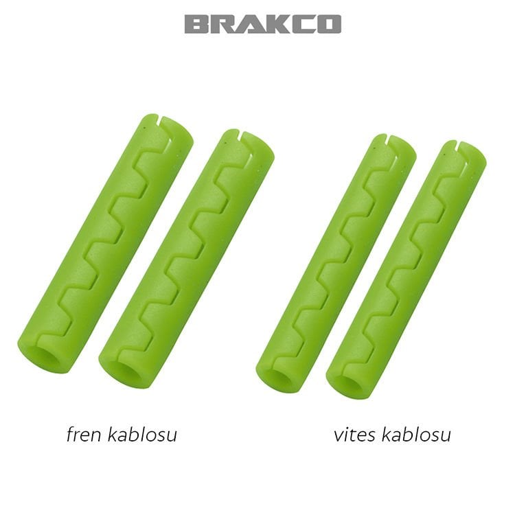 Brakco MBP-49/50 4'lü Kablo Koruma - Yeşil
