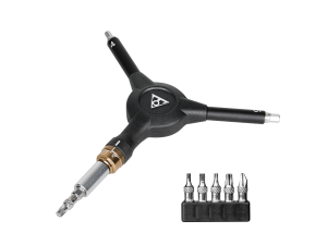 TOPEAK - Yspeed RaTChet - Cırcır Başlı Y Alyan Anahtarı(4 ve 5mm + 5 Adet Uç) TT2603