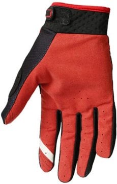 100percent 100% Ridefit Uzun Parmak Eldiven Siyah/Kırmızı/Beyaz - Medium