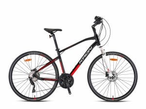 Kron TX 1000 28' Trekking 30 Vites H.DISC Siyah-Beyaz/Kırmızı 20''