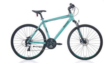BIANCHI TOURING 713 28'' 24V HD Metalik Koyu Yeşil-Beyaz-Bakır