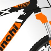 BIANCHI RCX 429 29'' 21V HD MAT SİYAH-TURUNCU-BEYAZ-48 Cm
