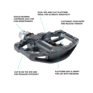 Shimano PD-EH500 (SPD) Pedal - Çift Platformlu