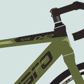 CARRARO RACE 042 28'' 18-V CB Mat Haki Yeşil-Siyah - 47 Cm