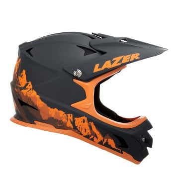 Lazer Full Face Kask Phoenix+ CE-CPSC Mat Kobalt Mavi - Turuncu Medium (56-58 Cm)