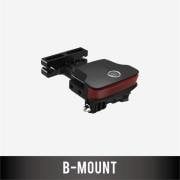 Guee Usb Şarjlı Stop Lambası B-Mount Gopro SİYAH STD