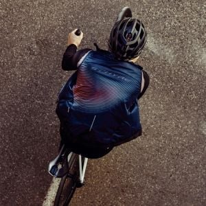 Shimano S-PHYRE Printed Wind Vest Rüzgarlık Yelek Siyah/Yeşil - XLarge