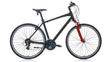 Carraro Sportive 224 28'' 24-V VB SİYAH-KIRMIZI-ANTRASİT - 51 Cm