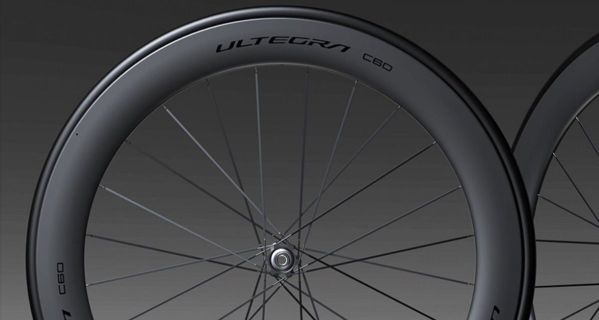 Roue Avant Shimano ULTEGRA C60 - Pour Vélo De Route - Disque De Frein - Jante Tubeless - Noire - Neuf Sous Blister