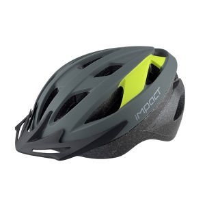 Impact VERNION Işıklı Kask Medium - Siyah/Açık Mavi