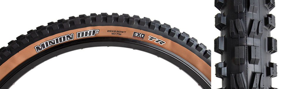 MAXXIS MINION DHF 29x2.5 EXO/TR/WT/DSK Amber - Katlanır Dış Lastik