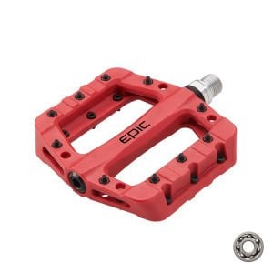 Impact EXTREME Rulmanlı Plastik Pedal Kırmızı