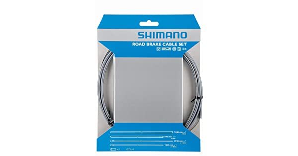 Shimano Fren Kablo Set PTFE Yol Yol PTFE High-Tech Gri