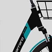 Carraro E-Line ePACK 2.1 Unisex Elektrikli 3 Teker Bisiklet Nexus 3 Siyah/Kırmızı/Gri
