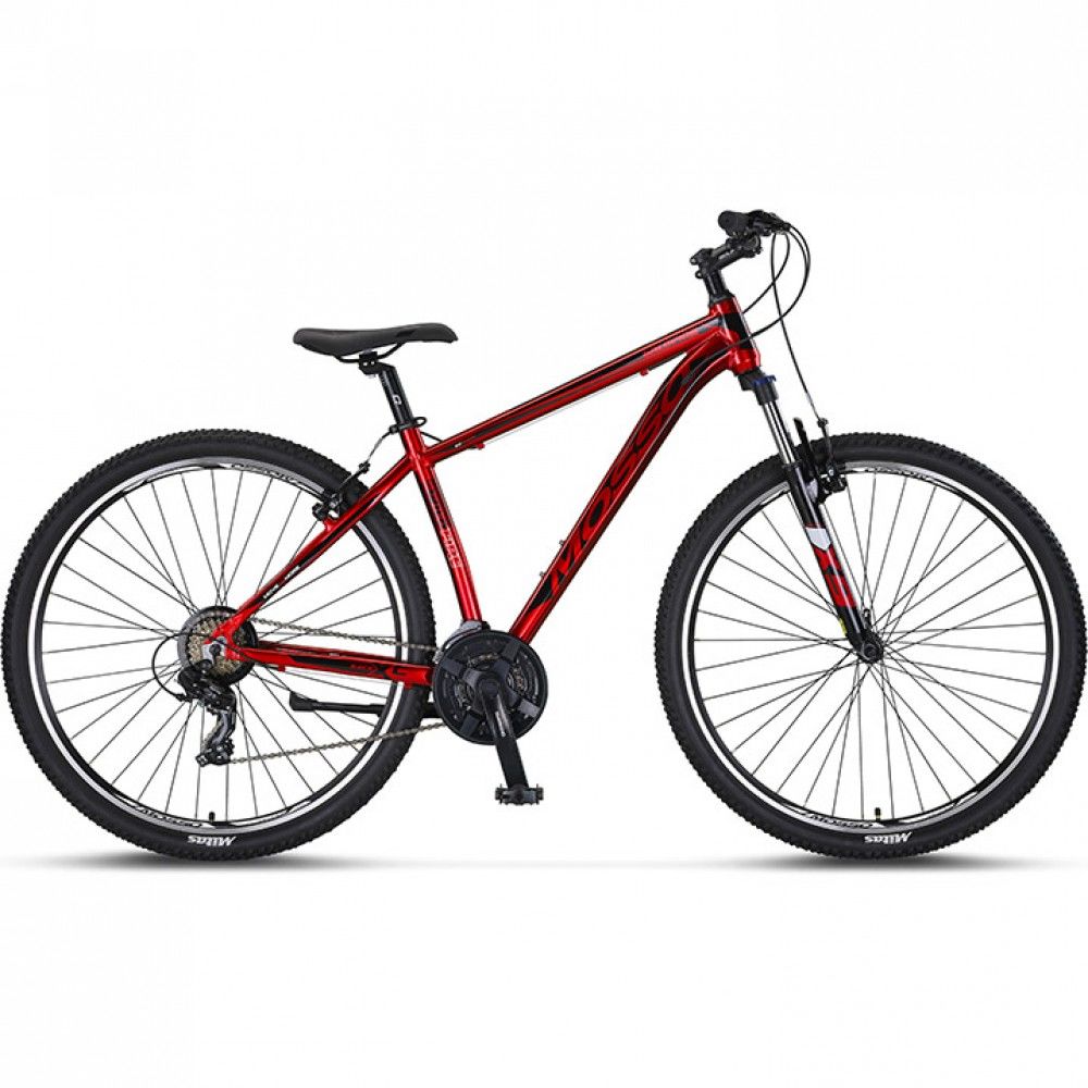 Mosso 29 Wildfire V-Fren - 21 Vites MTB 16 - Kırmızı/Siyah