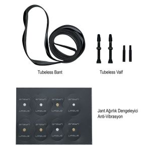 URSUS PROXIMA 40 Jant Seti - Karbon - Disc - Tubeless - Sokma Mil 12mm