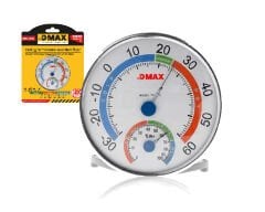 Analog Termometre Isı ve Nem Ölçer ANYMETRE DMX4652