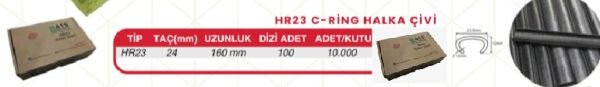 HAİS HR 23 C Ring Halka Çivi