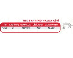 HAİS HR 23 C Ring Halka Çivi