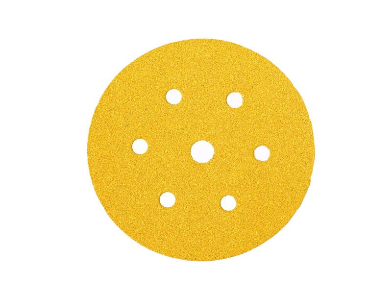 Gold Cırtlı Disk Zımpara 6 Delik 150 mm 100 Kum