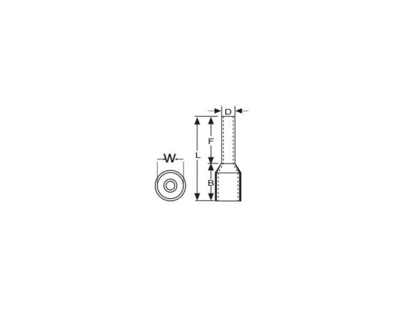 IYF-0.50 mm İzoleli Kablo Yüksüğü