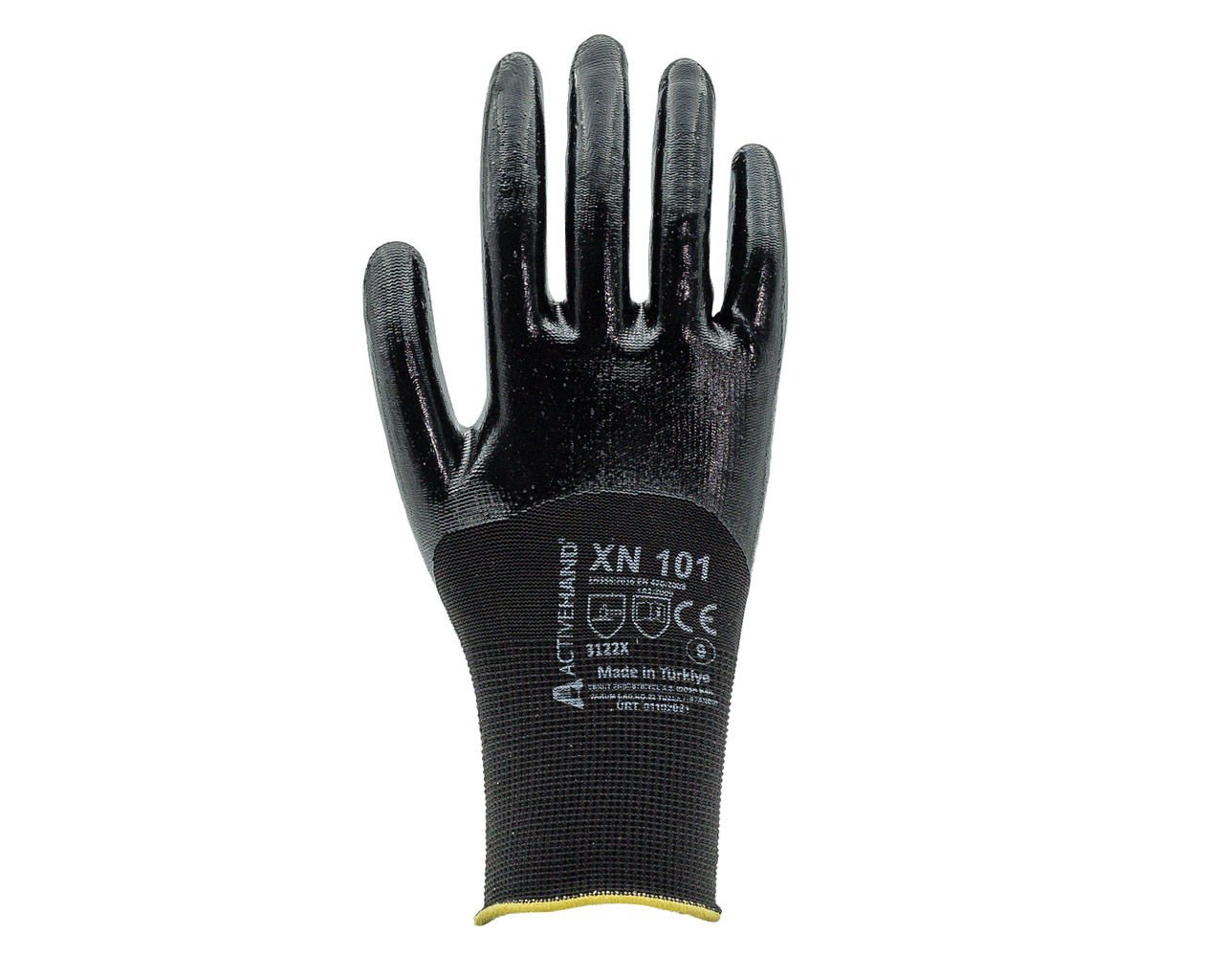 XN 101 SY/SY NO:10 3/4 Nitril Kaplı Polyester Eldiven