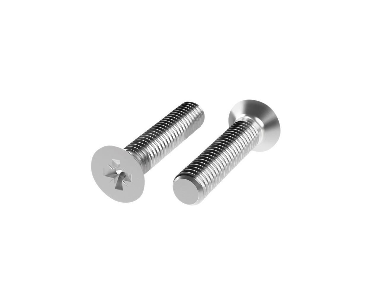 M5x20 mm Inox YHB Metrik Vida DIN 965