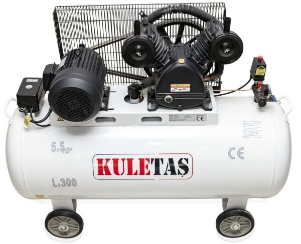 KULETAŞ HAVA KOMPRESÖRÜ 300  LİTRE 5.5HP 8 BAR