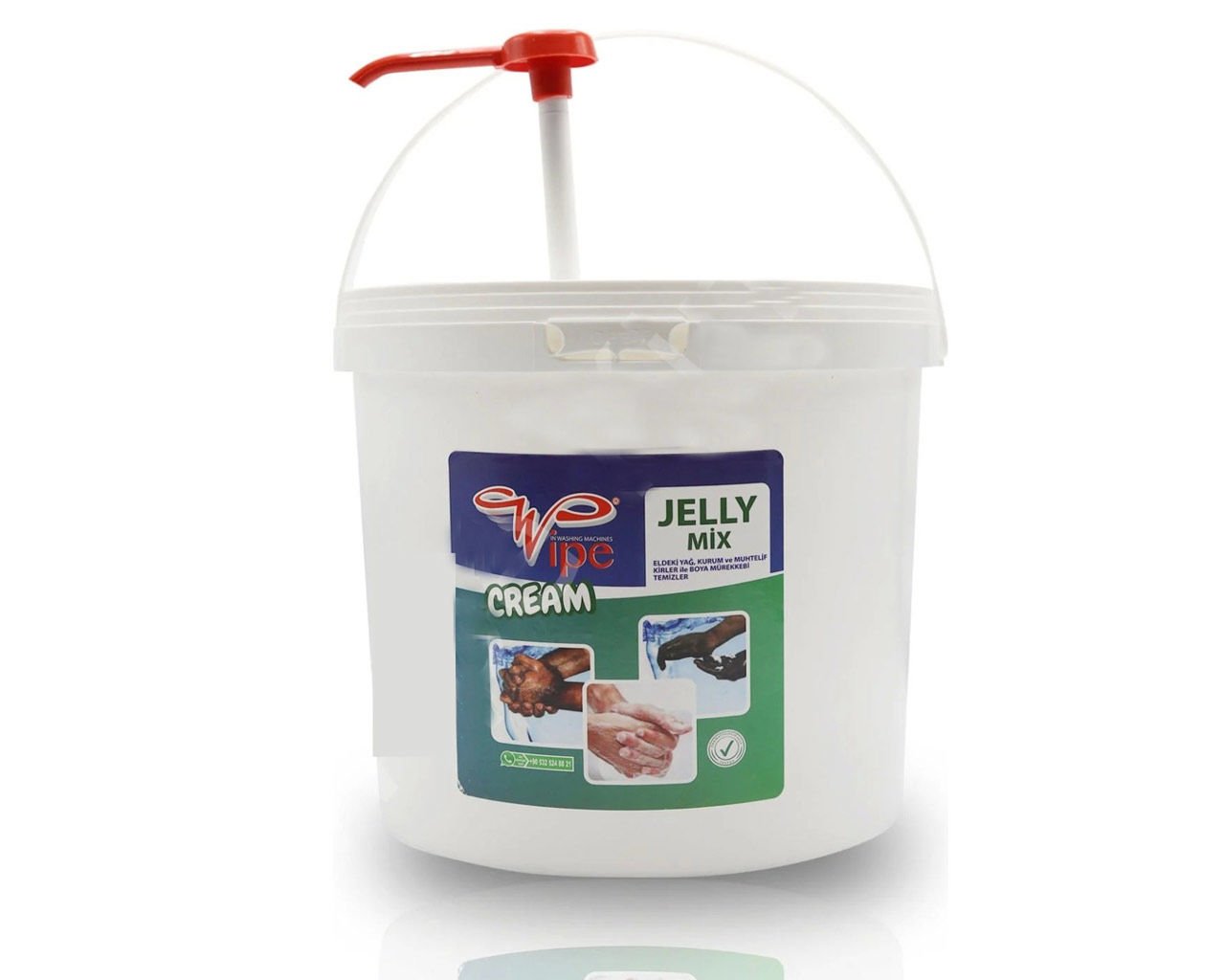 Wipe Jelly mix Krem Partiküllü El Temizleme Kremi 10 kg