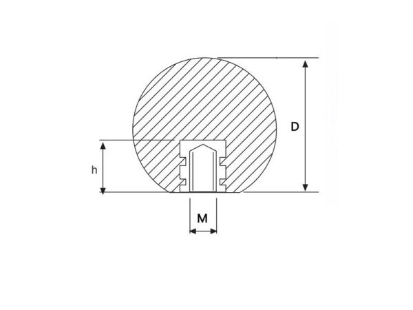 Topuz Sap 30mm M6