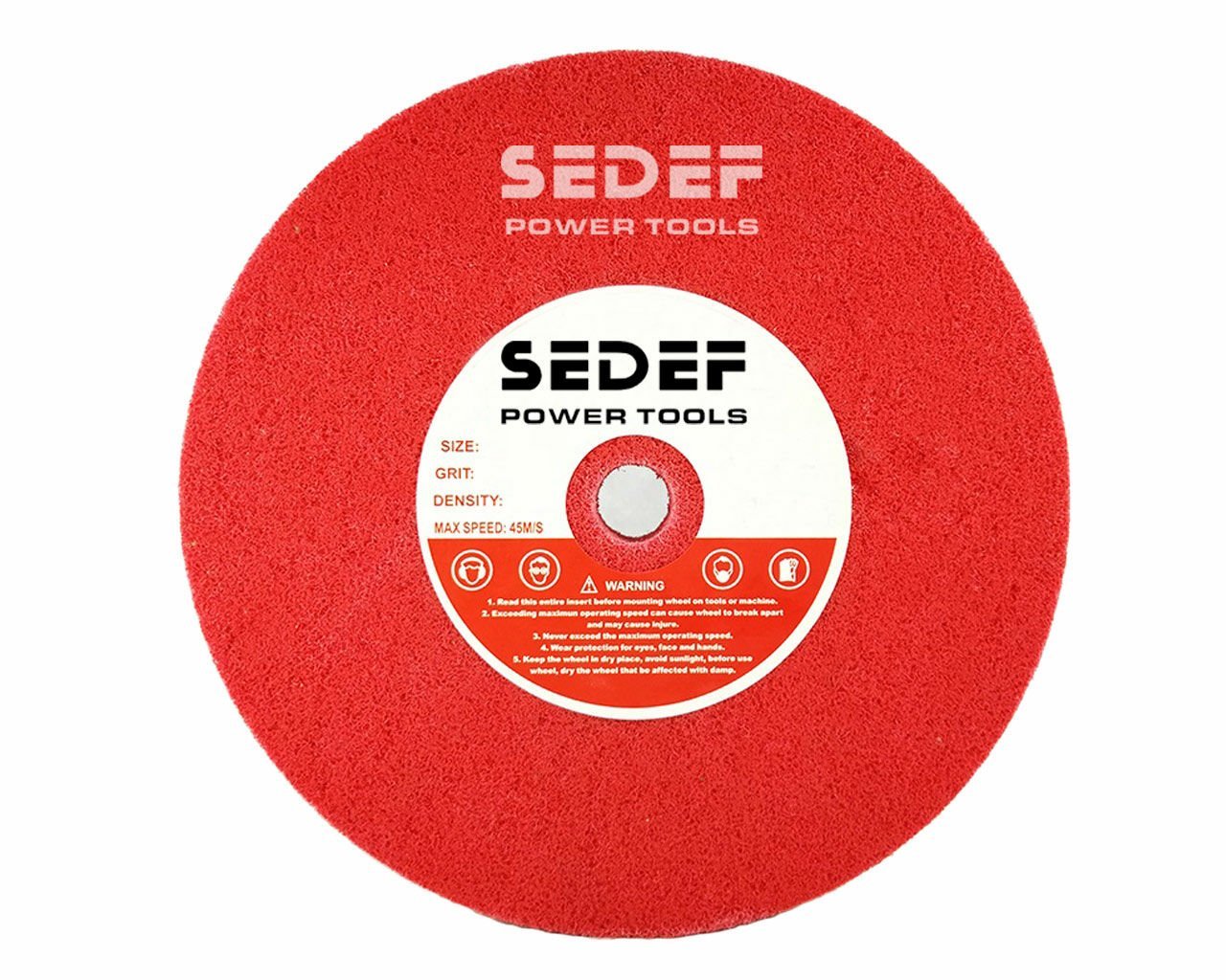 250x30x25 mm Kırmızı Skoç Elyaf Zımpara Taşı 4PB 320 Kum