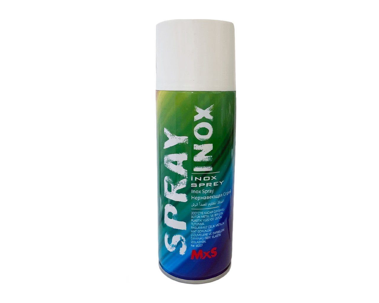 MXS İnox Paslanmaz Çelik Sprey Boya 400 ml