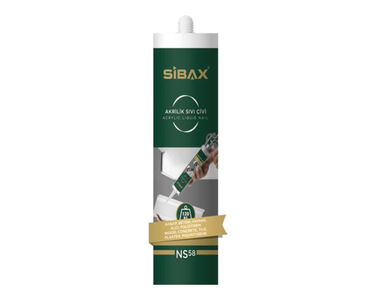 SİBAX NS58 Akrilik Sıvı Çivi 280 gr