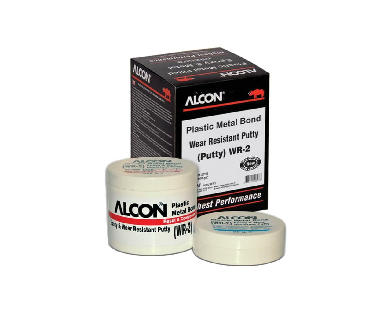 Alcon (WR) Plastic Metal Bond Wear Resistant Epoksi Macun M-2235 500gr