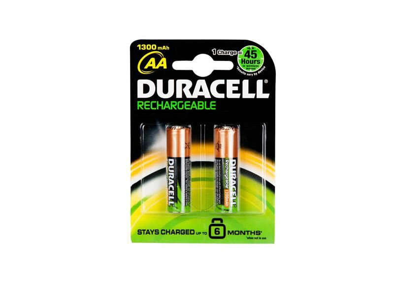 Duracell 1300 mAh Şarj Edilebilir AA Kalem Pil 2'li Paket