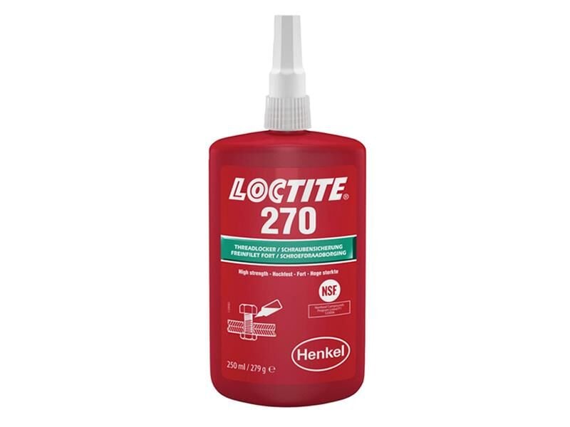 Loctite 270 Yüksek Mukavemetli Vida Sabitleyici 250 ml