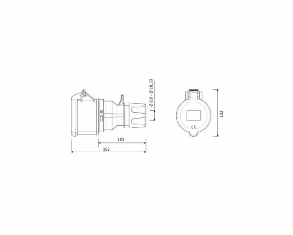 Uzatma Priz BC1-3505-2312