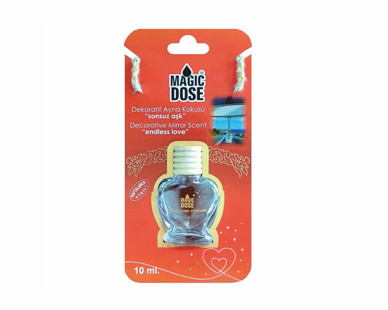 Autokit Magic Dose Dekoratif Ayna Kokusu Sonsuz Aşk 10ml