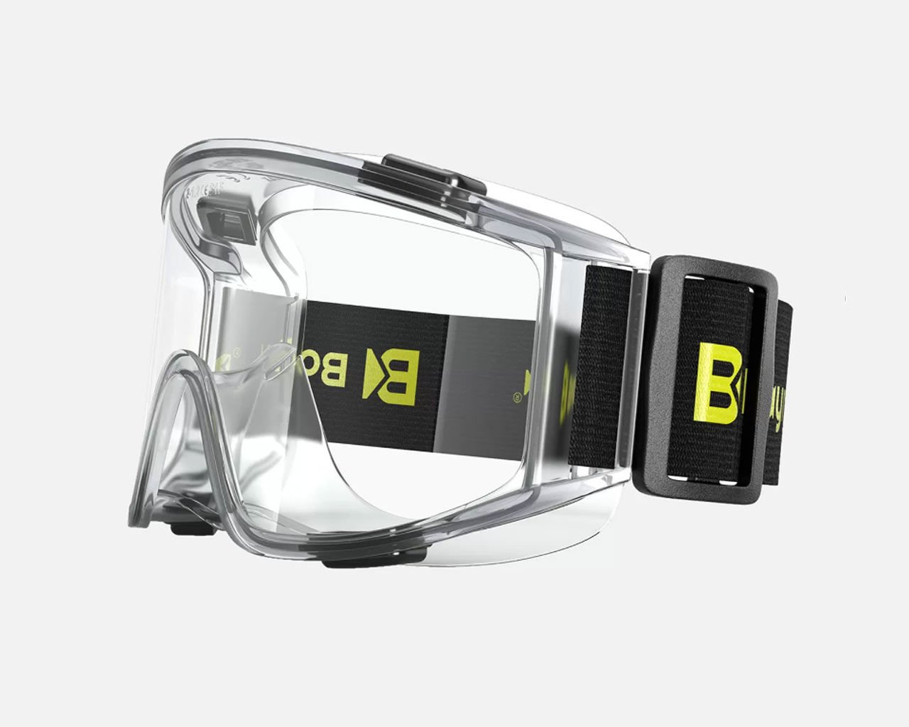 BAYMAX S-550 GRAND Ayarlı Koruyucu Gözlük Şeffaf Tokalı