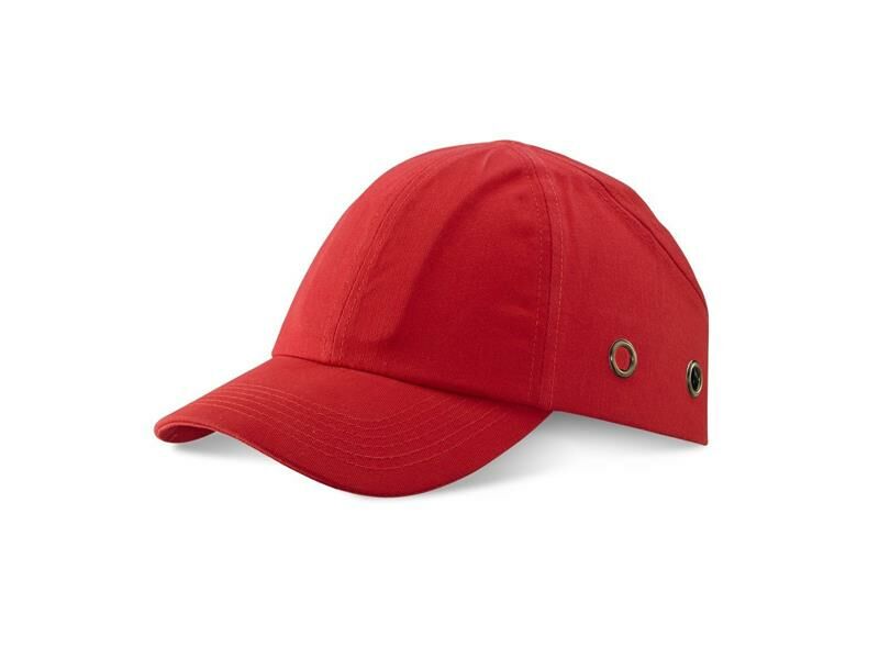 Darbe Emici Şapka Baret Kırmızı