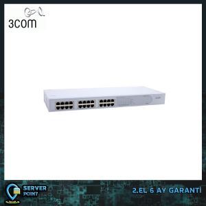 2.EL NETWORK 3COM 2824 24 PORT GIGABIT SWITCH P/N : 3C16479