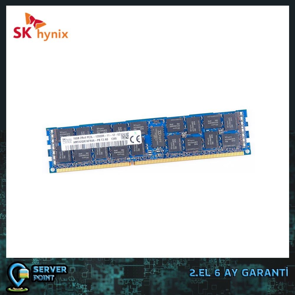 2.EL RAM SERVER 16GB HYNIX PC3L 2RX4 12800R 1600 MHz DDR3