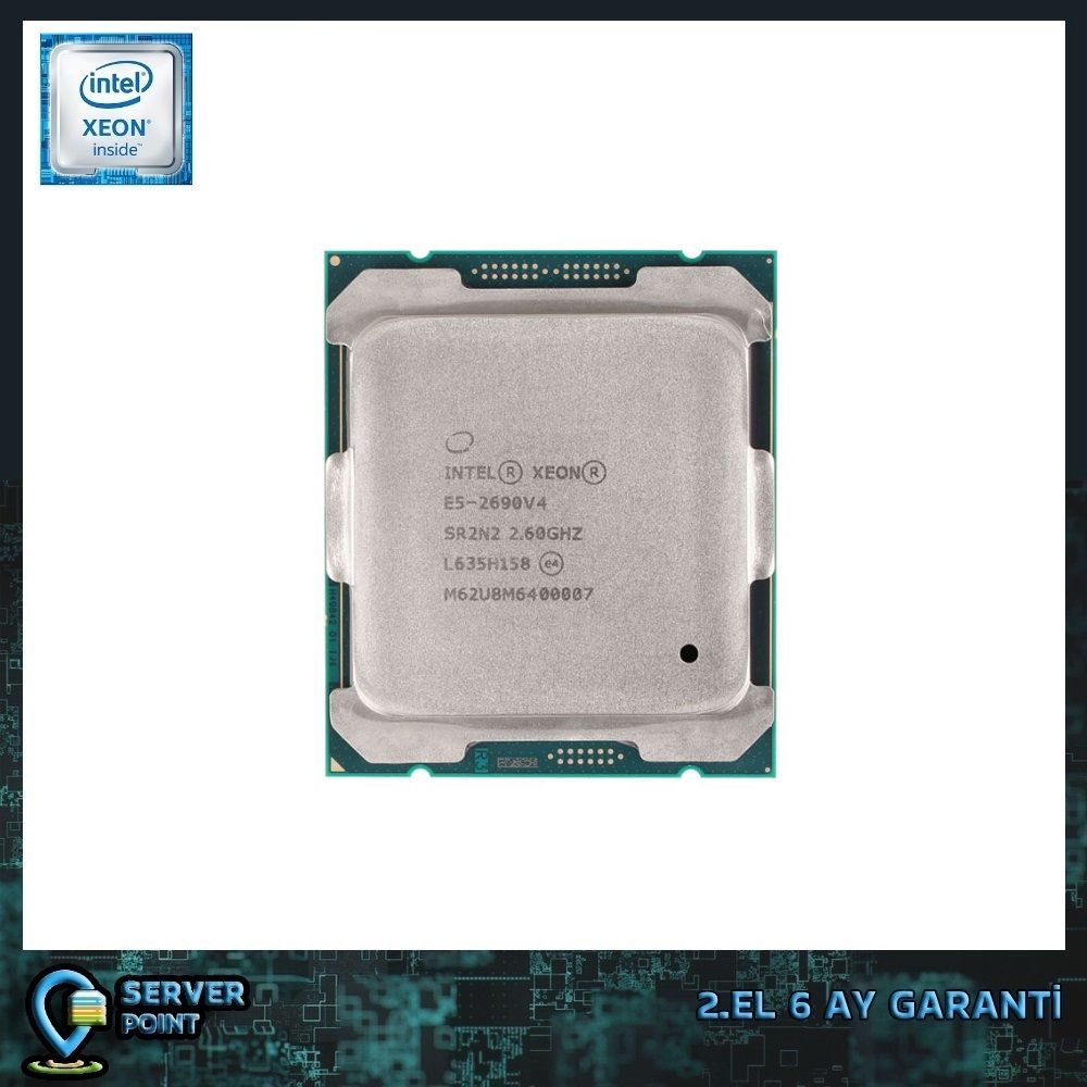 2.EL CPU SERVER XEON E5-2690 V4 2.60 GHz 14 CORE 28T 35MB CACHE LGA 2011-3