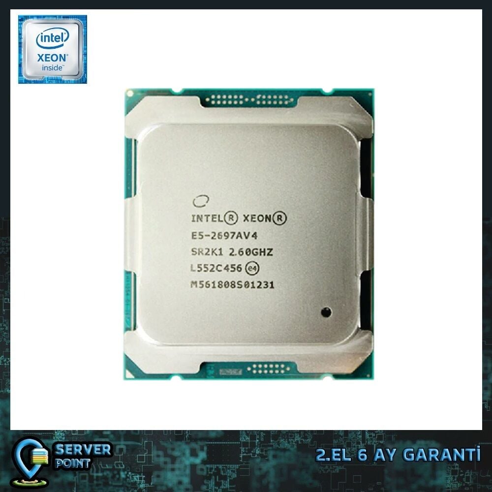 2.EL CPU SERVER XEON E5-2697A V4 2.60 GHz 16 CORE 32T 45MB CACHE LGA 2011-3