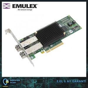 2.EL SERVER HBA KART EMULEX LPE12002 8G DUAL PORT PCI EXPRESS KART