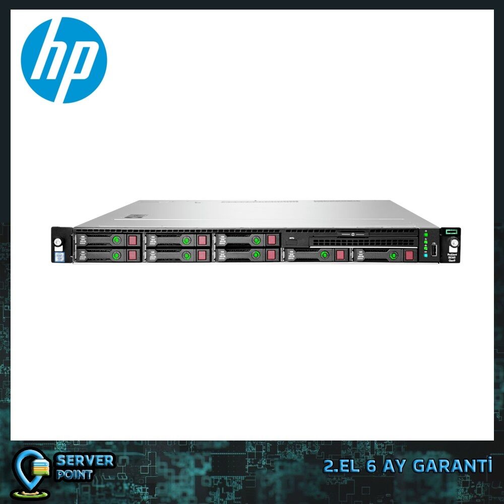 2.EL SERVER HP DL160 GEN9 E5-2680 V3 (24 CORE) 64GB DDR4 RAM P440 RAID KART 2X 900W POWER